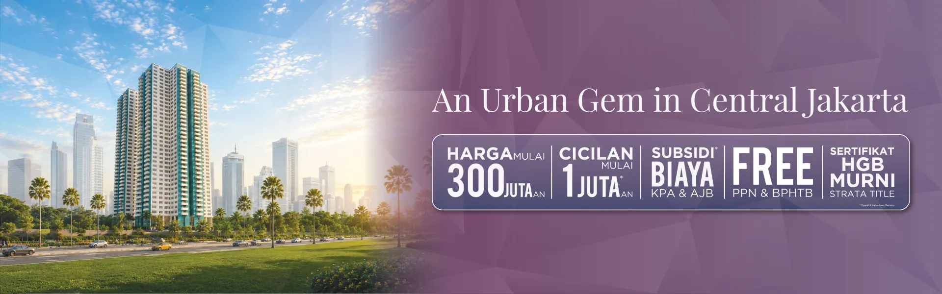 H Residence Kemayoran (Amethyst)