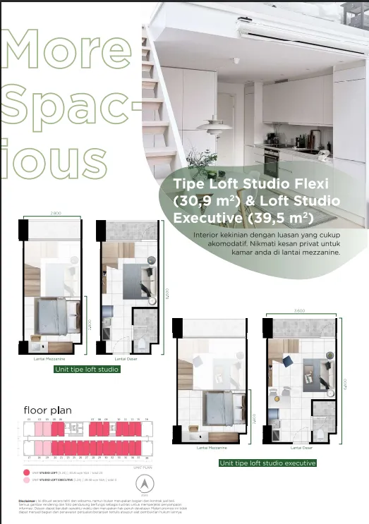 STUDIO LOFT EXECUTIVE - CITY FOREST VIEW