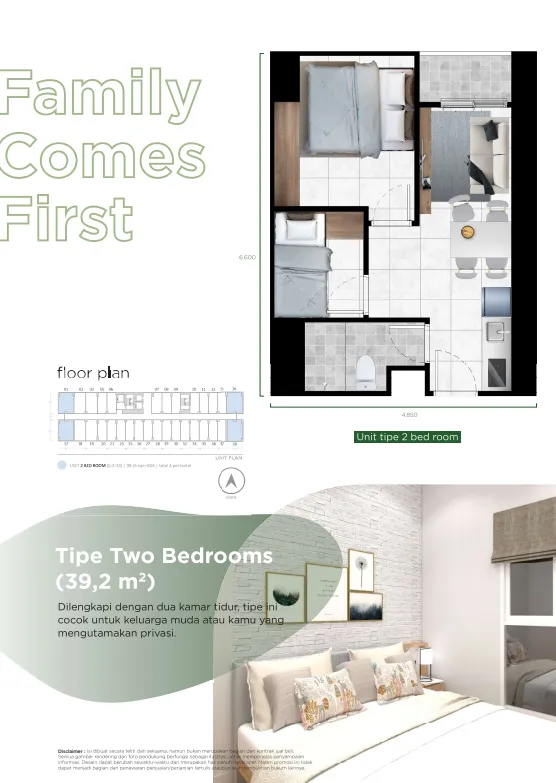 2 BR - CITY FORESTVIEW