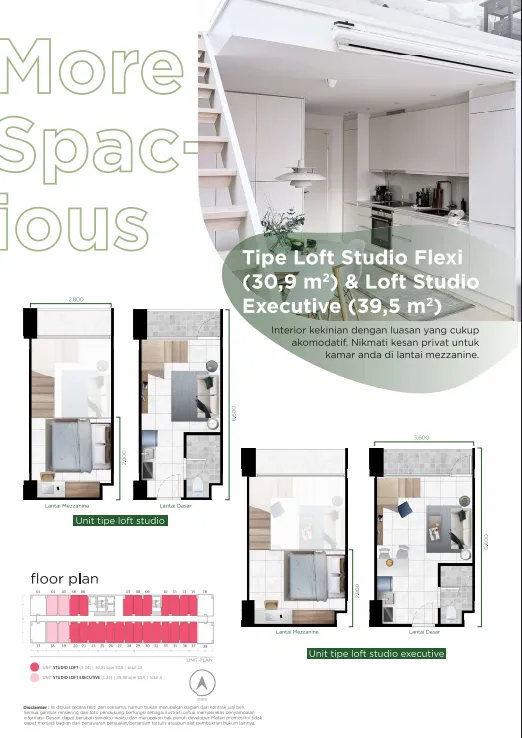STUDIO LOFT A NO.7 - CITY FOREST VIEW